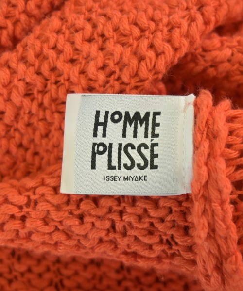 HOMME PLISSE（オムプリッセ）ニット・セーター オレンジ サイズ:1(S位) メンズ/2200696751028