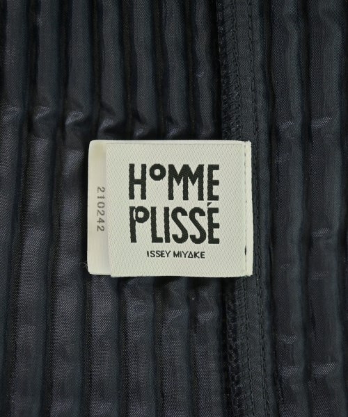 HOMME PLISSE（オムプリッセ）カジュアルジャケット 紺 サイズ:3(L位) メンズ/2200697243027