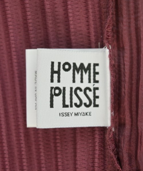 HOMME PLISSE（オムプリッセ）カーディガン 赤 サイズ:2(M位) メンズ/2200700534050