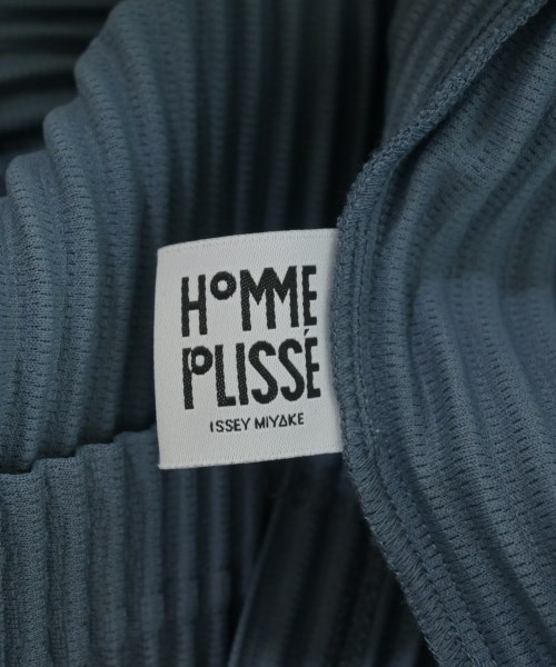 HOMME PLISSE（オムプリッセ）カジュアルシャツ 青 サイズ:2(M位) メンズ/2200698005099
