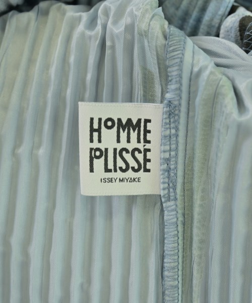 HOMME PLISSE（オムプリッセ）コート 青 サイズ:2(M位) メンズ/2200698005242