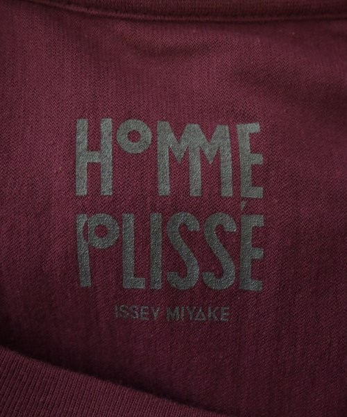 HOMME PLISSE（オムプリッセ）Tシャツ・カットソー 赤 サイズ:3(L位) メンズ/2200698005365