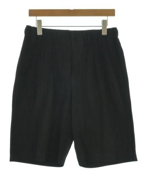HOMME PLISSE(オムプリッセ)ショートパンツ 黒 サイズ:2(M位)/2200701548094
