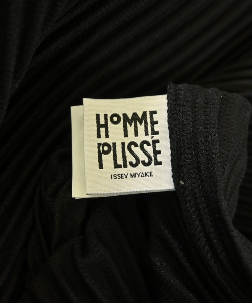 HOMME PLISSE（オムプリッセ）カジュアルシャツ 黒 サイズ:3(L位) メンズ/2200701584054