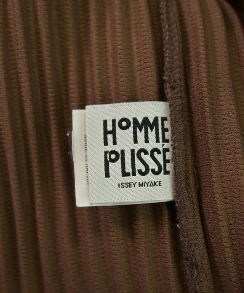 HOMME PLISSE（オムプリッセ）Tシャツ・カットソー 茶 サイズ:2(M位) メンズ/2200655307051