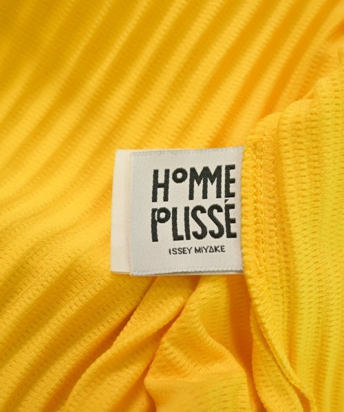 HOMME PLISSE（オムプリッセ）Tシャツ・カットソー 黄 サイズ:2(M位) メンズ/2200655307075