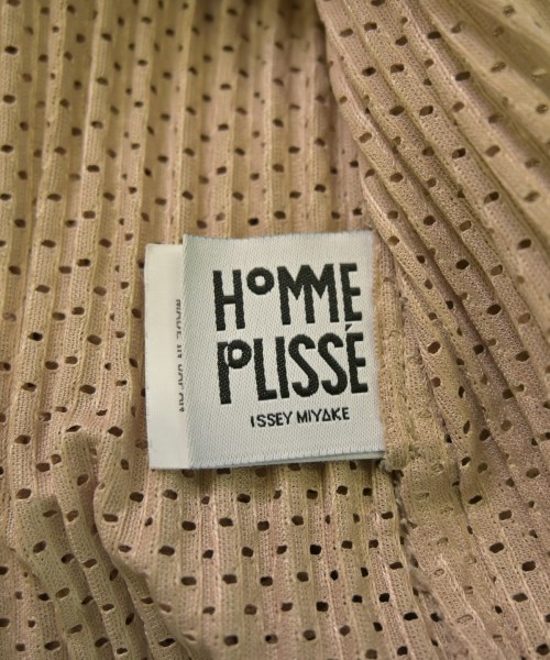 HOMME PLISSE（オムプリッセ）Tシャツ・カットソー ベージュ サイズ:3(L位) メンズ/2200655307082