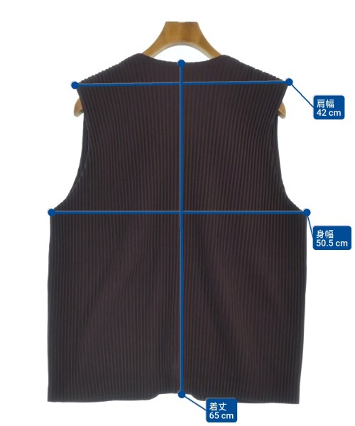 HOMME PLISSE（オムプリッセ）カジュアルシャツ 赤 サイズ:2(M位) メンズ/2200655484271