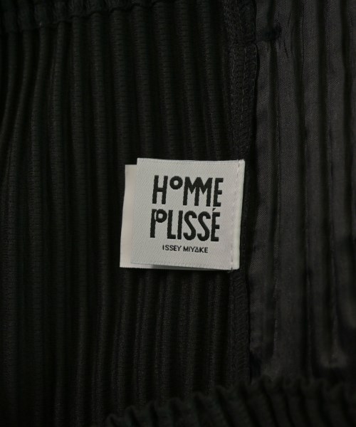 HOMME PLISSE（オムプリッセ）クロップドパンツ 黒 サイズ:2(M位) メンズ/2200655484295