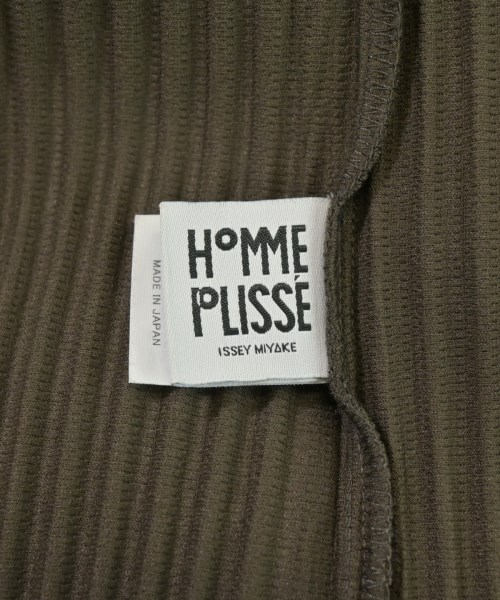 HOMME PLISSE（オムプリッセ）カジュアルシャツ 茶 サイズ:2(M位) メンズ/2200655484356