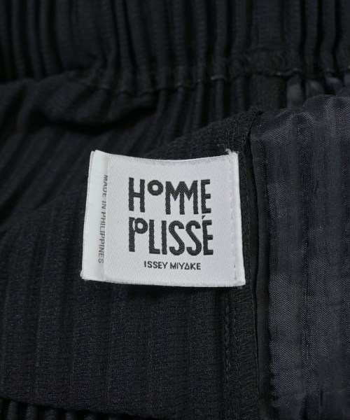 HOMME PLISSE（オムプリッセ）クロップドパンツ 黒 サイズ:2(M位) メンズ/2200655702016