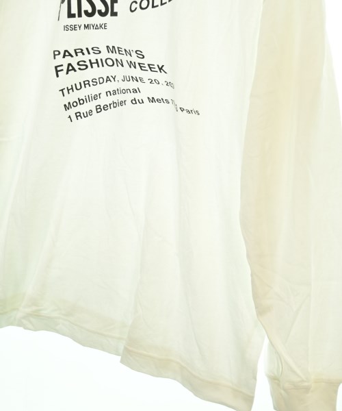 HOMME PLISSE（オムプリッセ）Tシャツ・カットソー 白 サイズ:3(L位) メンズ/2200656487356