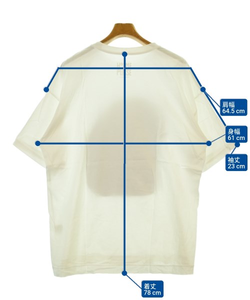HOMME PLISSE（オムプリッセ）Tシャツ・カットソー 白 サイズ:3(L位) メンズ/2200656487363