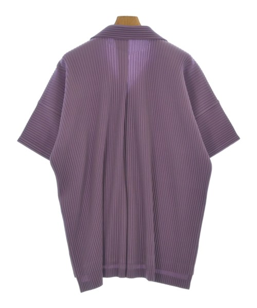 HOMME PLISSE（オムプリッセ）カジュアルシャツ 紫 サイズ:004(XXL位) メンズ/2200655635017