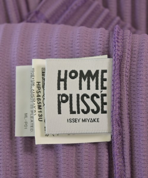 HOMME PLISSE（オムプリッセ）カジュアルシャツ 紫 サイズ:004(XXL位) メンズ/2200655635017