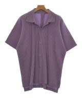 HOMME PLISSE（オムプリッセ）カジュアルシャツ 紫 サイズ:004(XXL位) メンズ/2200655635017