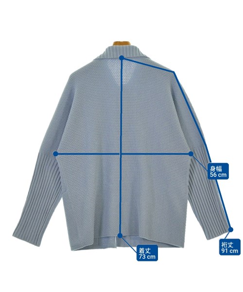 HOMME PLISSE（オムプリッセ）カーディガン 青 サイズ:-(M位) メンズ/2200655635024