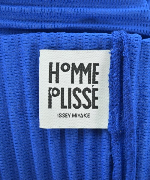 HOMME PLISSE（オムプリッセ）カジュアルシャツ 青 サイズ:2(M位) メンズ/2200657914103
