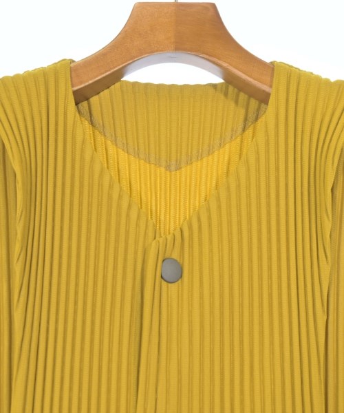 HOMME PLISSE（オムプリッセ）カジュアルシャツ 黄 サイズ:2(M位) メンズ/2200657948030