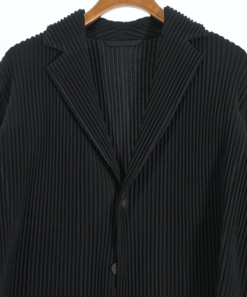 HOMME PLISSE（オムプリッセ）カジュアルジャケット 黒 サイズ:1(S位) メンズ/2200658190018