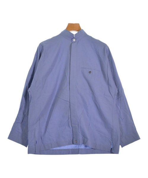 HOMME PLISSE(オムプリッセ)カジュアルシャツ 青 サイズ:2(M位)/2200658190049