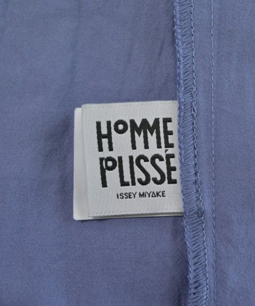 HOMME PLISSE（オムプリッセ）カジュアルシャツ 青 サイズ:2(M位) メンズ/2200658190049