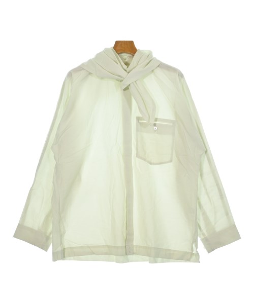 HOMME PLISSE(オムプリッセ)カジュアルシャツ 緑 サイズ:3(L位)/2200658495021