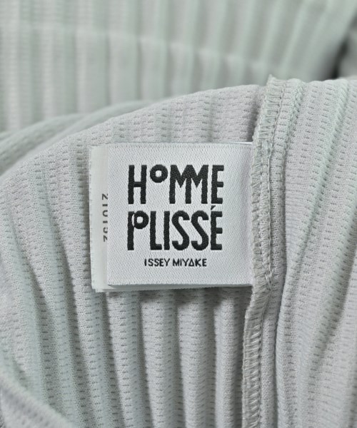 HOMME PLISSE（オムプリッセ）Tシャツ・カットソー グレー サイズ:4(XL位) メンズ/2200658828041