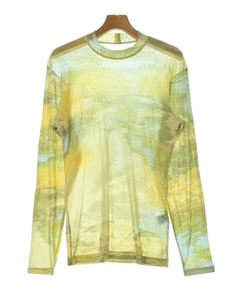 HOMME PLISSE(オムプリッセ)Tシャツ・カットソー 黄 サイズ:4(XL位)/2200658828072