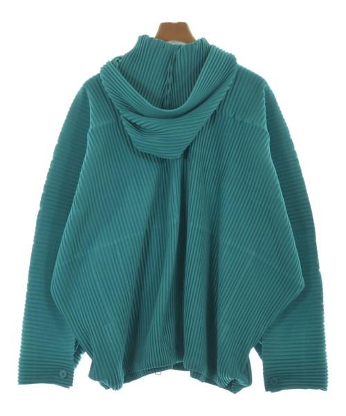 HOMME PLISSE（オムプリッセ）パーカー 緑 サイズ:3(L位) メンズ/2200659591012