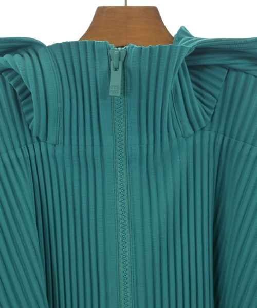 HOMME PLISSE（オムプリッセ）パーカー 緑 サイズ:3(L位) メンズ/2200659591012