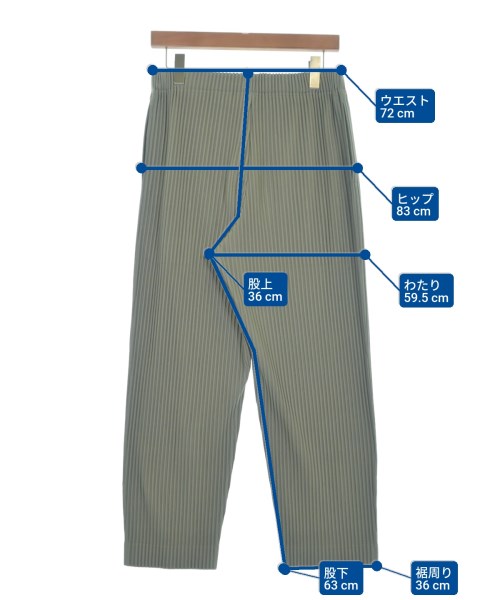 HOMME PLISSE（オムプリッセ）その他 緑 サイズ:1(S位) メンズ/2200661148051