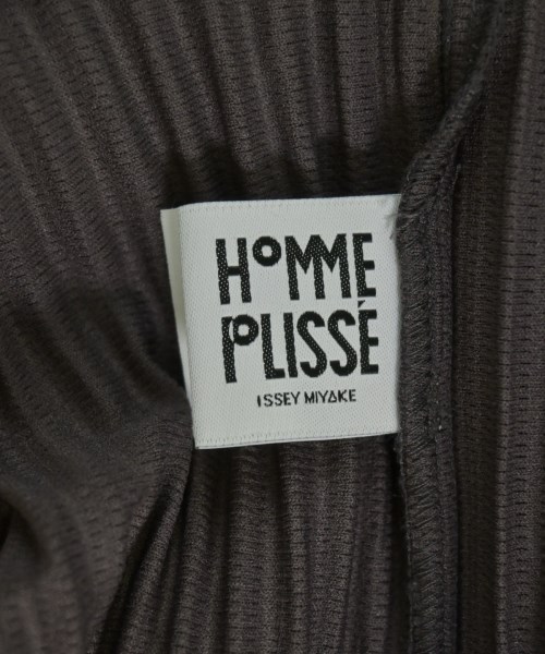 HOMME PLISSE（オムプリッセ）パーカー 茶 サイズ:3(L位) メンズ/2200661208045