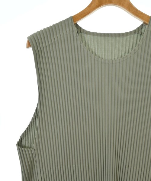 HOMME PLISSE（オムプリッセ）ベスト 緑 サイズ:3(L位) メンズ/2200661740064