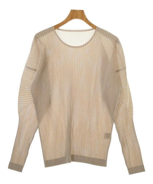 HOMME PLISSE(オムプリッセ)ニット・セーター ベージュ サイズ:4(XL位)/2200661740071
