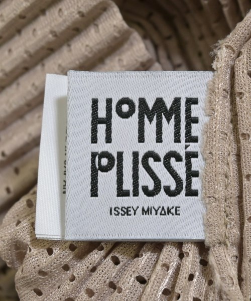 HOMME PLISSE（オムプリッセ）ニット・セーター ベージュ サイズ:4(XL位) メンズ/2200661740071