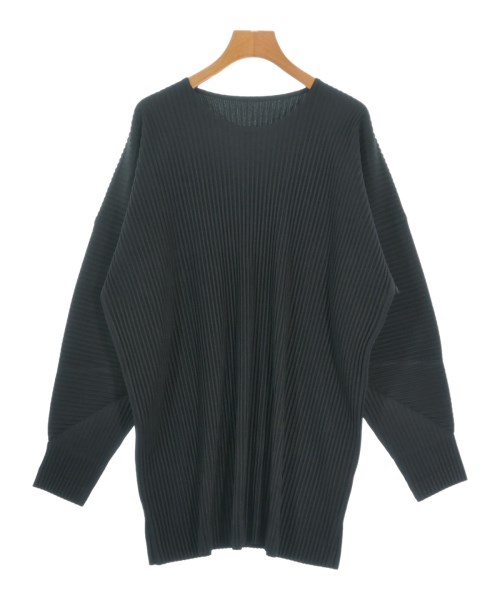 HOMME PLISSE(オムプリッセ)カジュアルシャツ 黒 サイズ:3(L位)/2200661681121