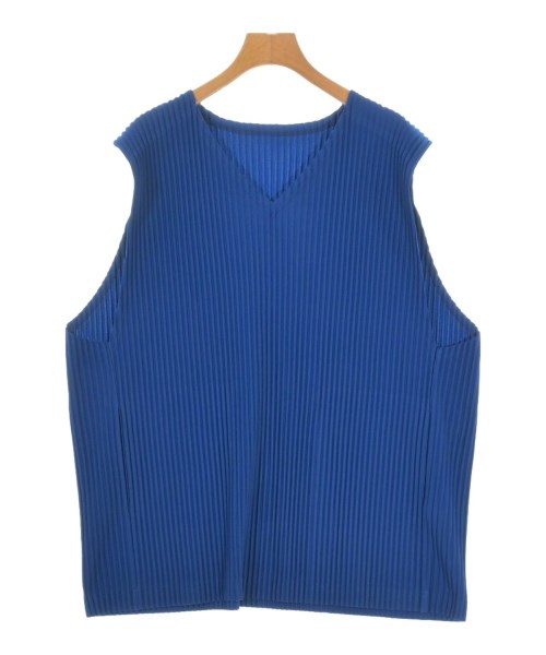 HOMME PLISSE(オムプリッセ)カジュアルシャツ 青 サイズ:4(XL位)/2200661681138