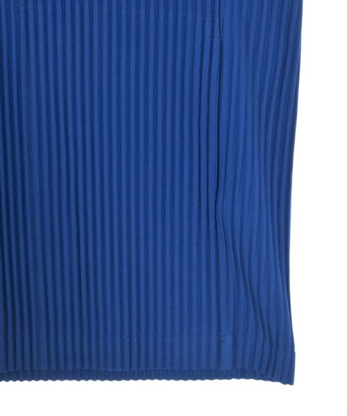 HOMME PLISSE（オムプリッセ）カジュアルシャツ 青 サイズ:4(XL位) メンズ/2200661681138