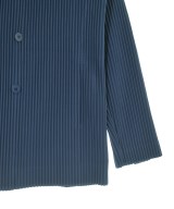 HOMME PLISSE（オムプリッセ）テーラードジャケット 青 サイズ:3(L位) メンズ/2200662372011