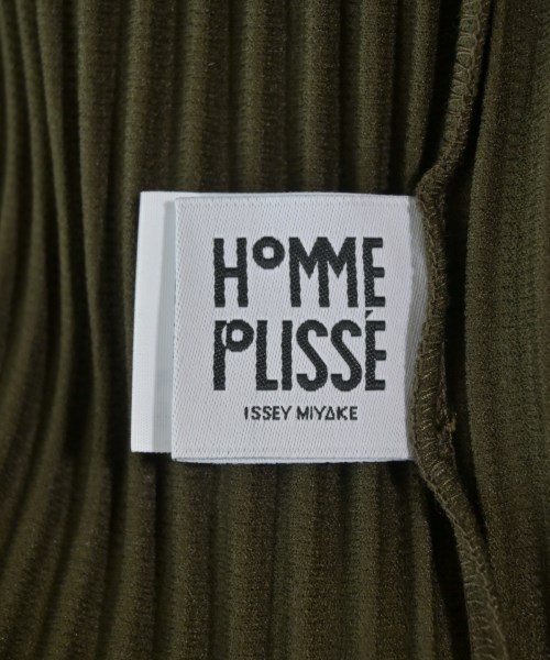 HOMME PLISSE（オムプリッセ）Tシャツ・カットソー カーキ サイズ:3(L位) メンズ/2200712030014