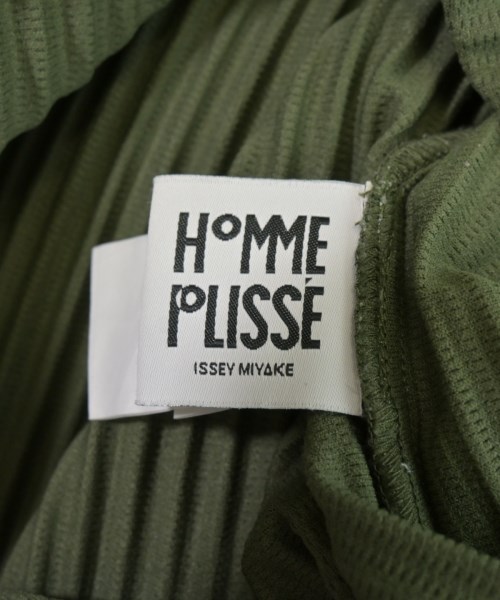 HOMME PLISSE（オムプリッセ）Tシャツ・カットソー カーキ サイズ:3(L位) メンズ/2200714849195