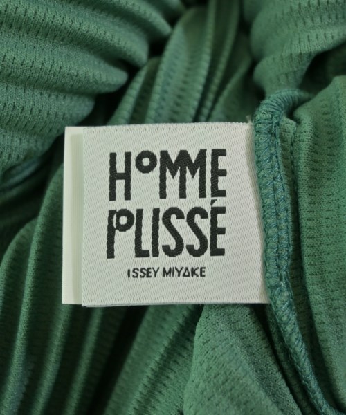 HOMME PLISSE（オムプリッセ）パーカー 緑 サイズ:3(L位) メンズ/2200717554102