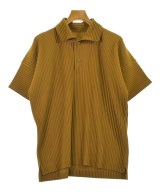 HOMME PLISSE（オムプリッセ）ポロシャツ 茶 サイズ:2(M位) メンズ/2200718230012