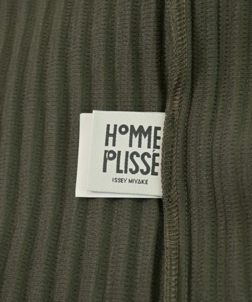 HOMME PLISSE（オムプリッセ）パーカー カーキ サイズ:3(L位) メンズ/2200718544027