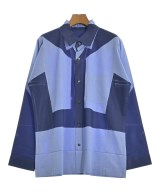 HOMME PLISSE（オムプリッセ）カジュアルシャツ 紺 サイズ:3(L位) メンズ/2200719108068