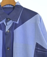 HOMME PLISSE（オムプリッセ）カジュアルシャツ 紺 サイズ:3(L位) メンズ/2200719108068