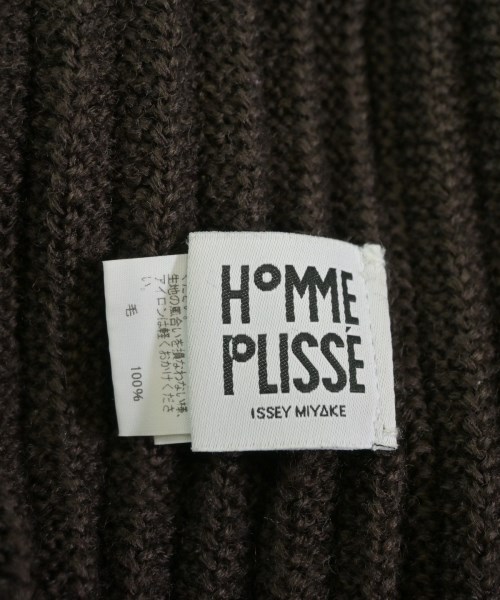 HOMME PLISSE（オムプリッセ）ニット・セーター 茶 サイズ:-(L位) メンズ/2200632903092