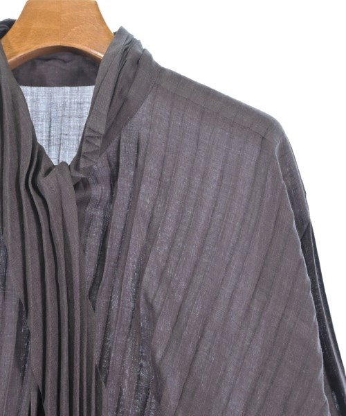 HOMME PLISSE（オムプリッセ）カジュアルシャツ グレー サイズ:3(L位) メンズ/2200236360086
