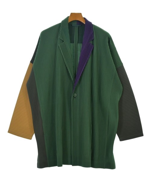 HOMME PLISSE(オムプリッセ)カジュアルジャケット 緑 サイズ:-(XXL位)/2200646361024